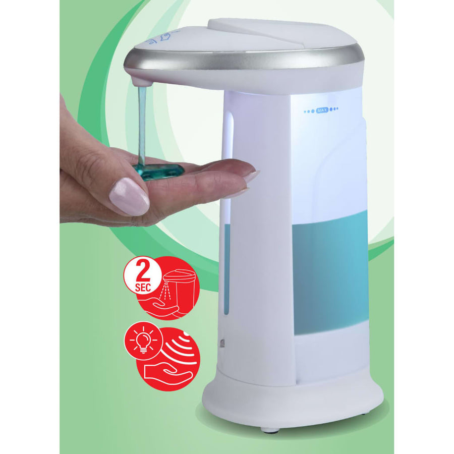 Excellent Houseware Dozator Automat De Săpun Cu Senzor, 330 Ml