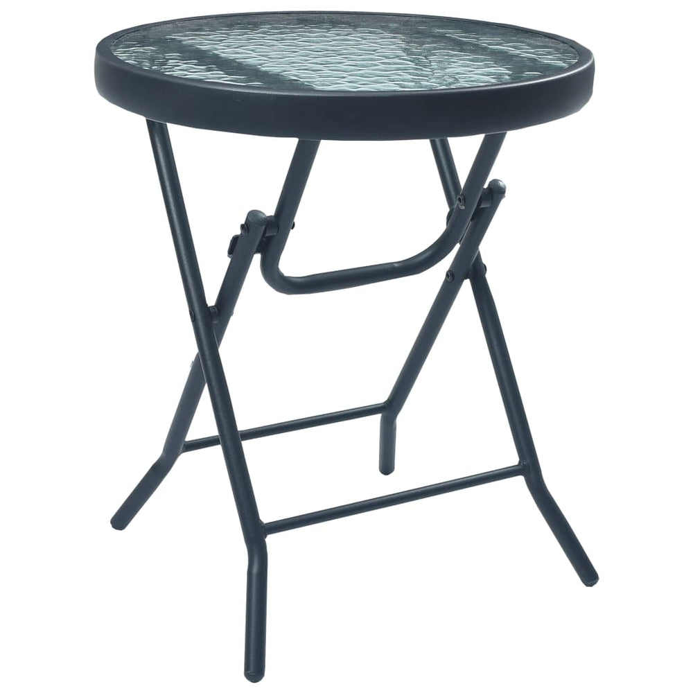 Set Mobilier Bistro, 3 Piese, , Oțel