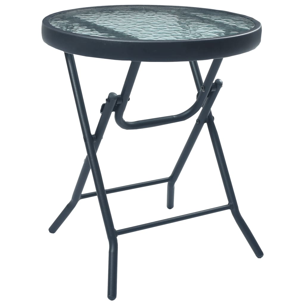 Set Mobilier Bistro, 3 Piese, , Oțel