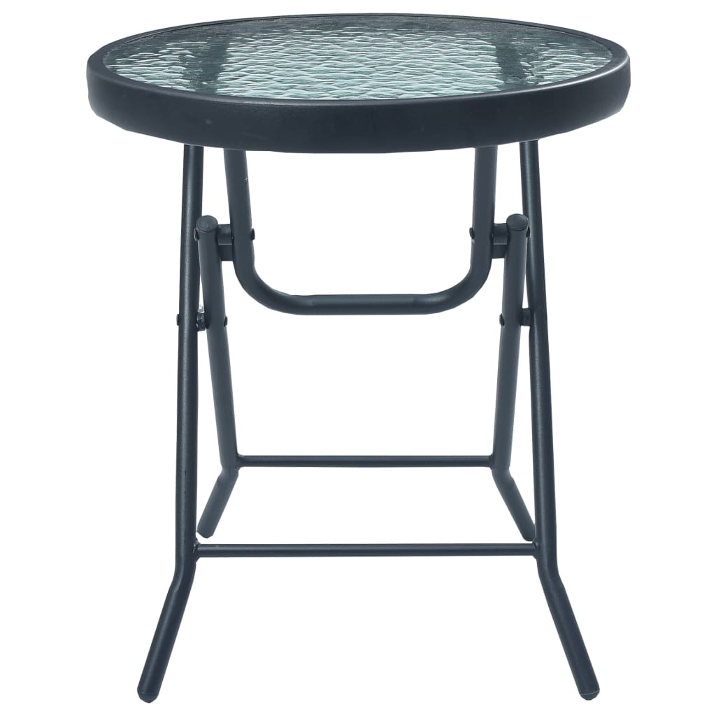 Set Mobilier Bistro, 3 Piese, , Oțel