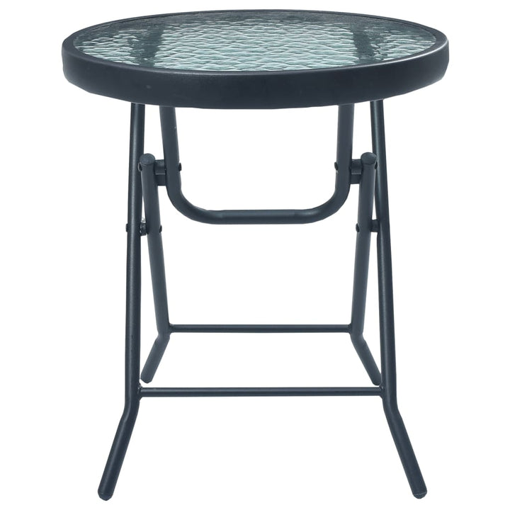 Set Mobilier Bistro, 3 Piese, , Oțel
