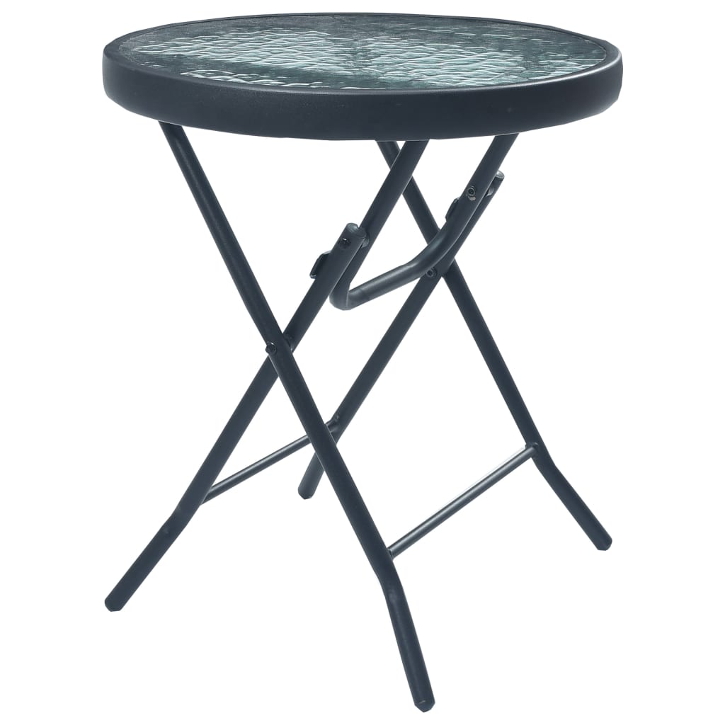 Set Mobilier Bistro, 3 Piese, , Oțel