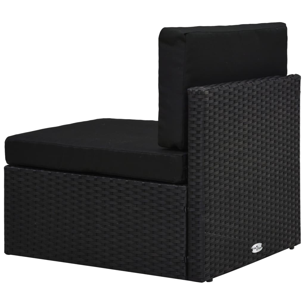 Set Mobilier De Grădină, 8 Piese, , Poliratan