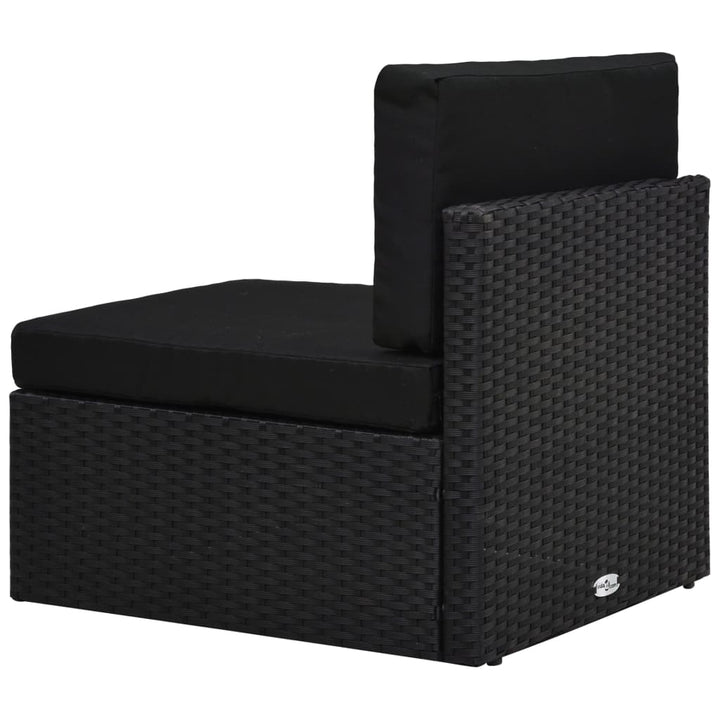 Set Mobilier De Grădină, 8 Piese, , Poliratan