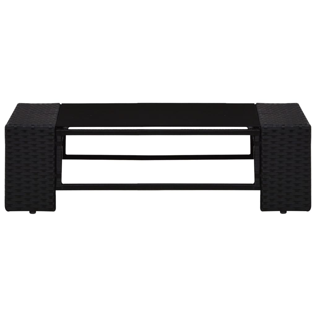 Set Mobilier De Grădină, 8 Piese, , Poliratan