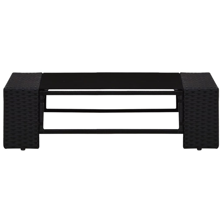 Set Mobilier De Grădină, 8 Piese, , Poliratan