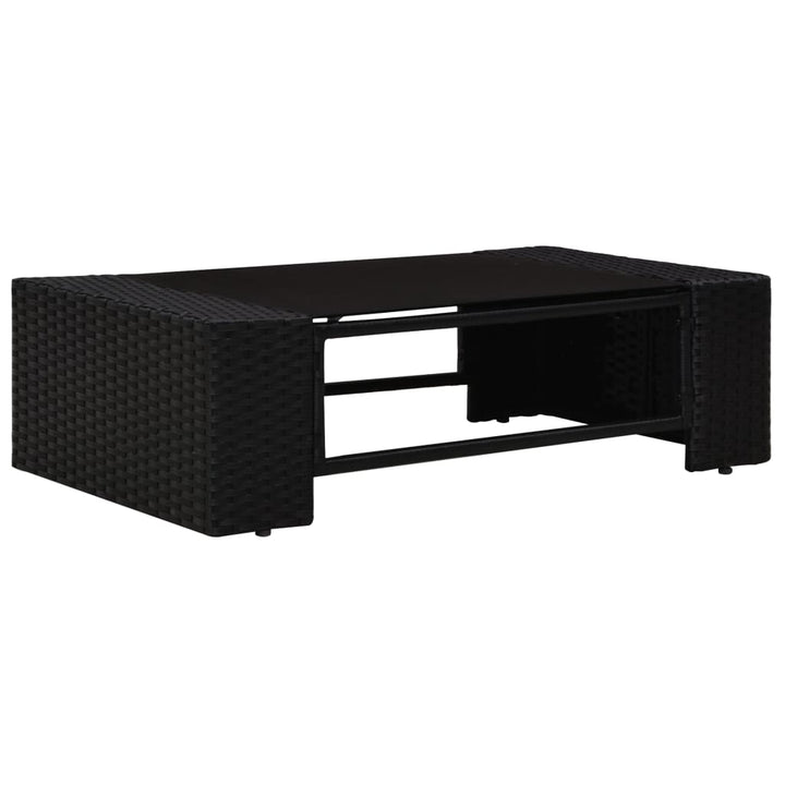 Set Mobilier De Grădină, 10 Piese, , Poliratan