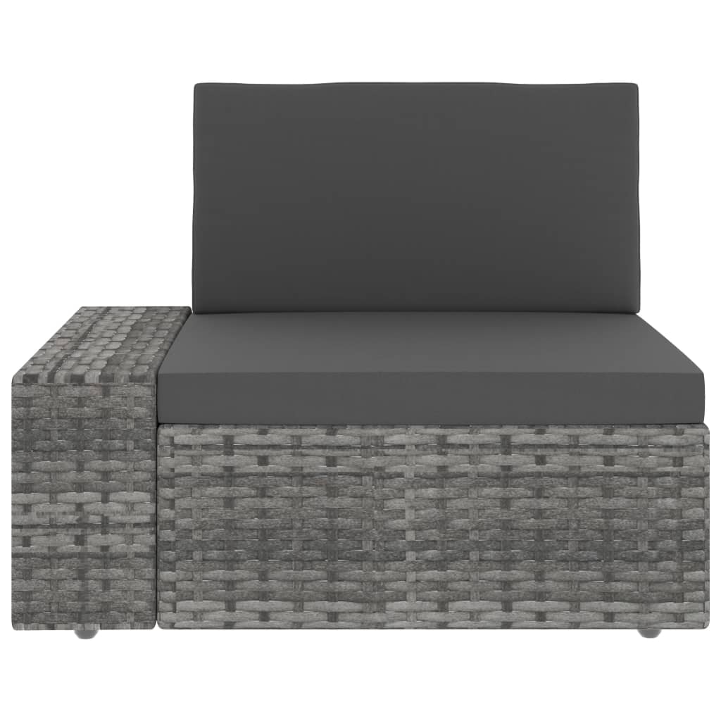 Set Mobilier De Grădină, 4 Piese, , Poliratan