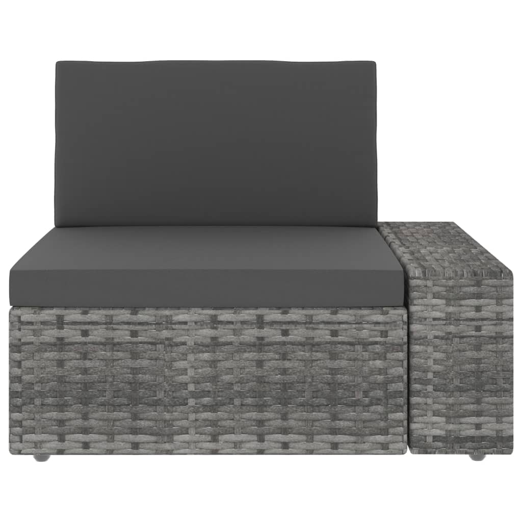 Set Mobilier De Grădină, 4 Piese, , Poliratan