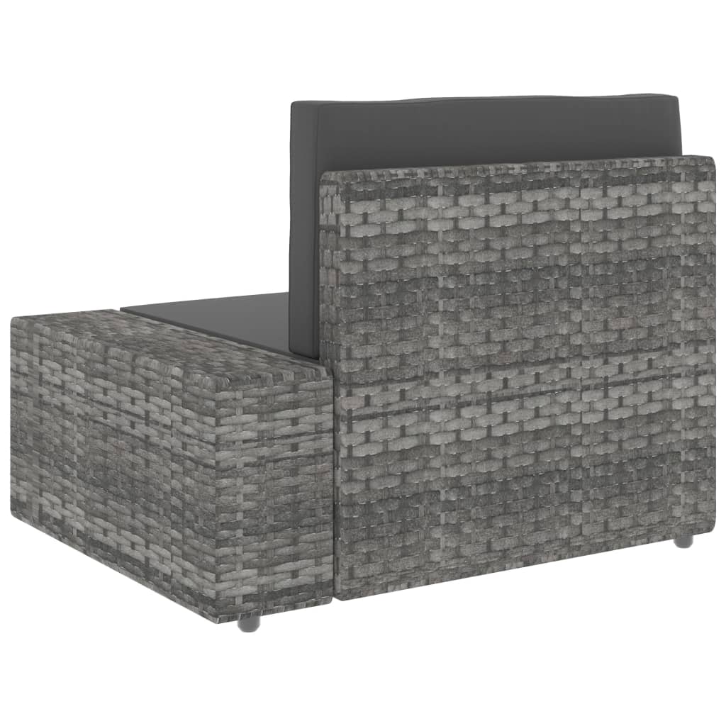Set Mobilier De Grădină, 4 Piese, , Poliratan