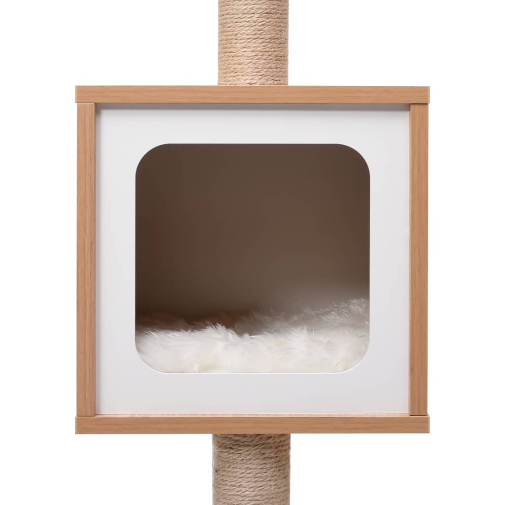 Ansamblu Pentru Pisici, Covoraș Din Funie De Sisal, 123 Cm
