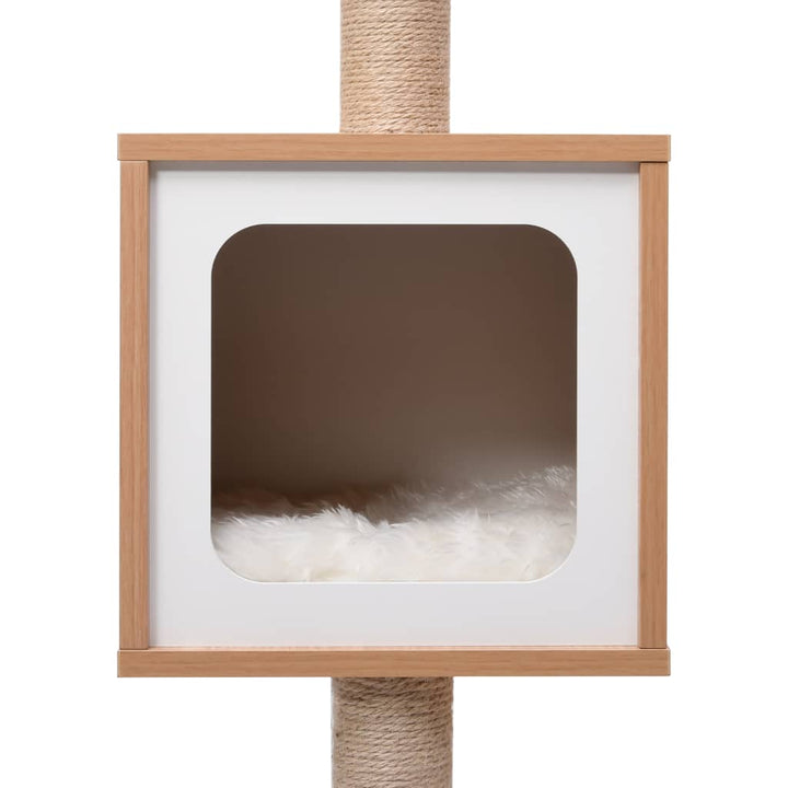 Ansamblu Pentru Pisici, Covoraș Din Funie De Sisal, 123 Cm