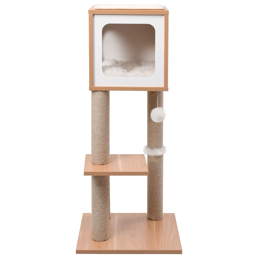Ansamblu Pentru Pisici, Covoraș Din Funie De Sisal, 90 Cm