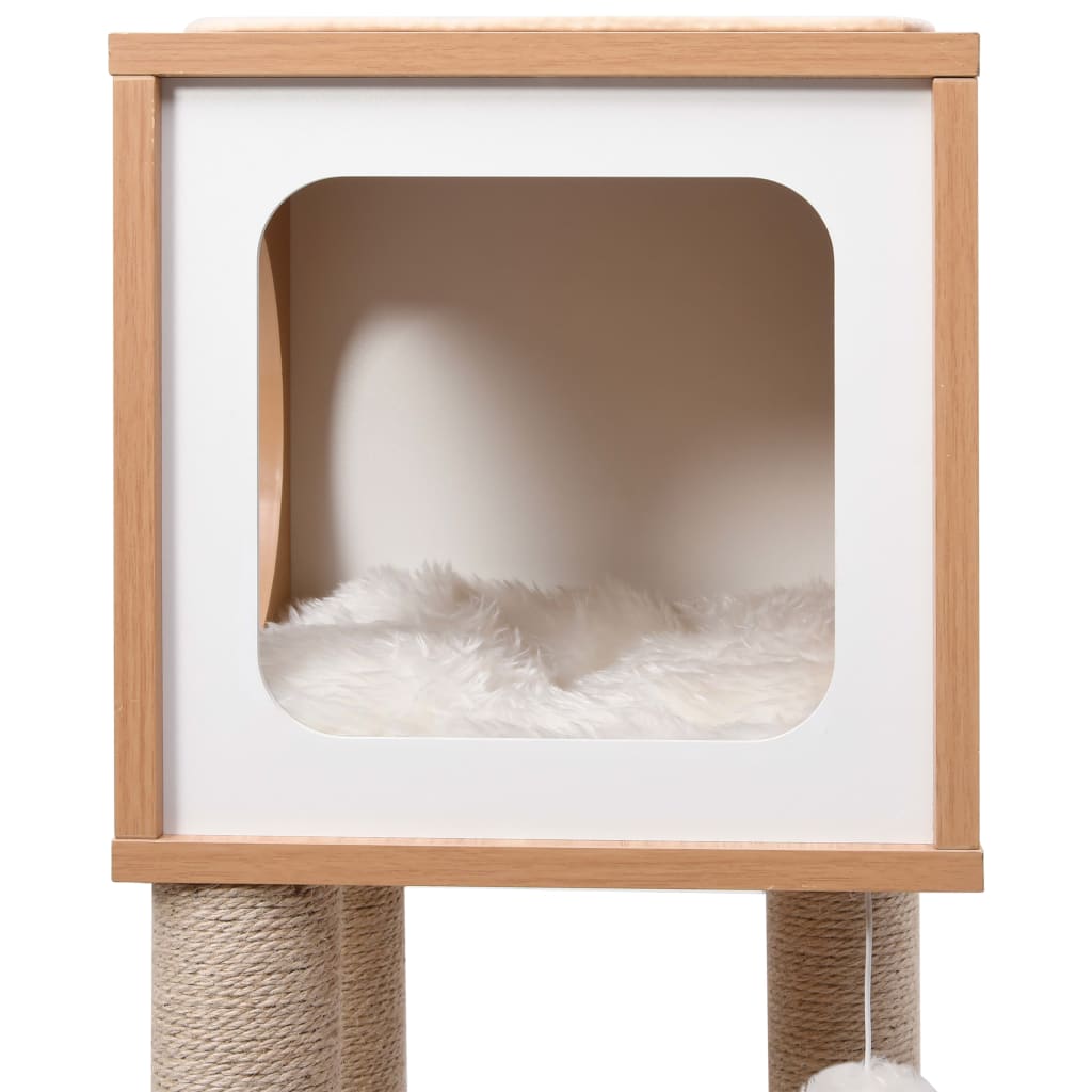 Ansamblu Pentru Pisici, Covoraș Din Funie De Sisal, 90 Cm