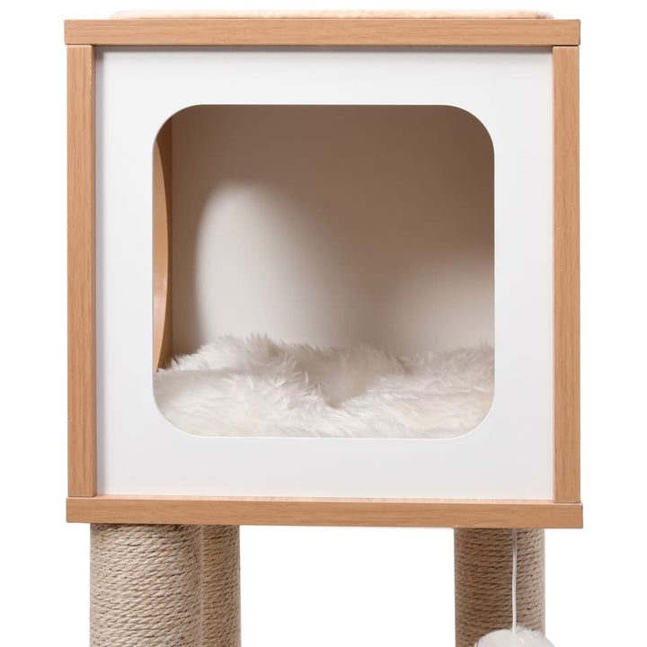 Ansamblu Pentru Pisici, Covoraș Din Funie De Sisal, 90 Cm
