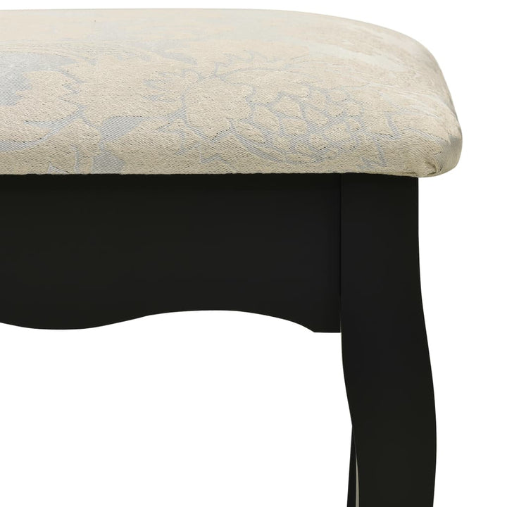 Set Masă Toaletă Cu Taburet 80X69X141 Cm Lemn Paulownia