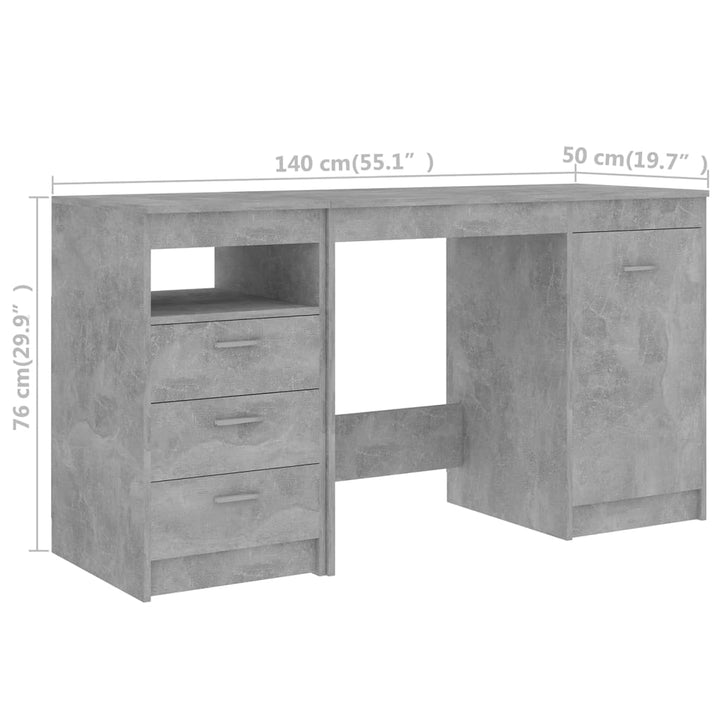 Birou, , 140 X 50 X 76 Cm, Lemn Prelucrat