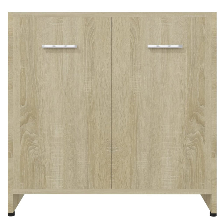 Dulap De Baie, Stejar Sonoma, 60X33X61 Cm, Lemn Prelucrat