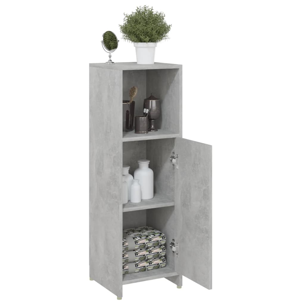 Dulap De Baie, , 30 X 30 X 95 Cm, Lemn Prelucrat