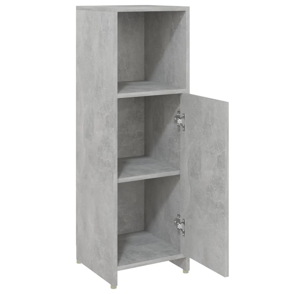 Dulap De Baie, , 30 X 30 X 95 Cm, Lemn Prelucrat