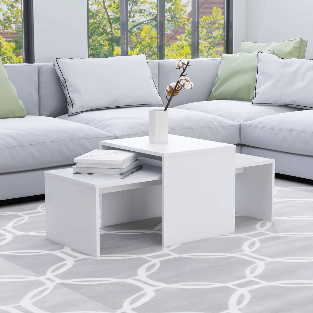 Set Măsuțe De Cafea, , 100X48X40Cm, Lemn Prelucrat