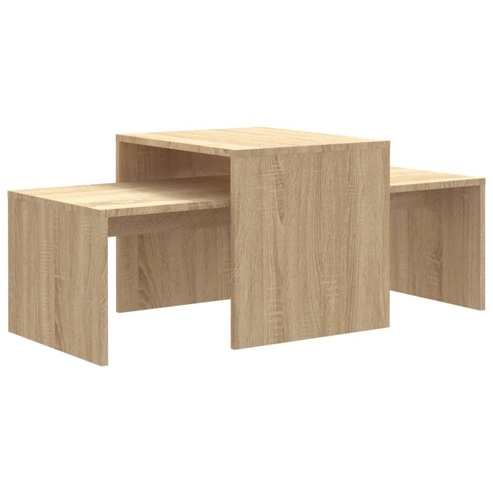 Set Măsuțe De Cafea, , 100X48X40Cm, Lemn Prelucrat