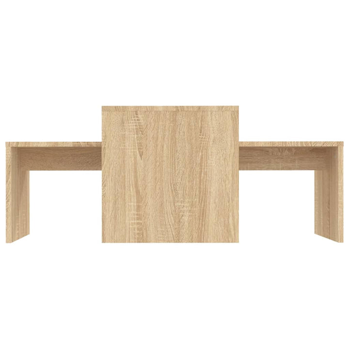 Set Măsuțe De Cafea, , 100X48X40Cm, Lemn Prelucrat