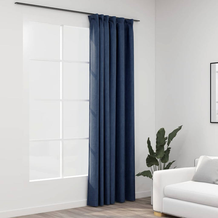Draperii Opace, Aspect De In, , 290 X 245 Cm, Cu Cârlige