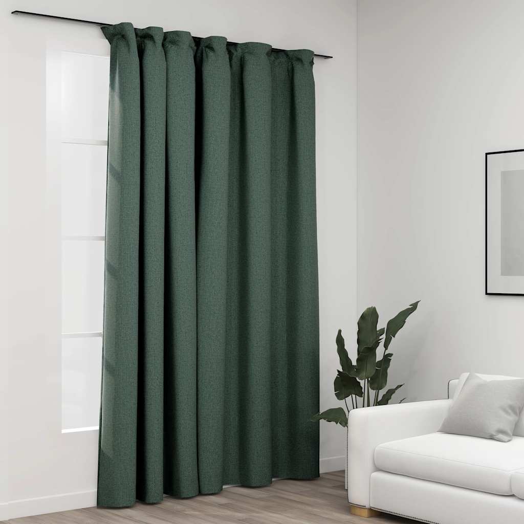 Draperii Opace, Aspect De In, , 290 X 245 Cm, Cu Cârlige