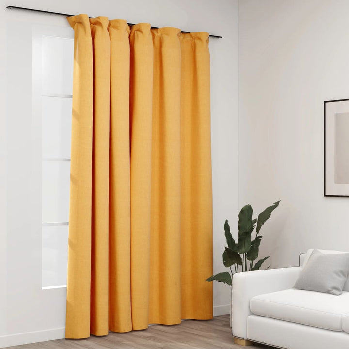 Draperii Opace, Aspect De In, , 290 X 245 Cm, Cu Cârlige