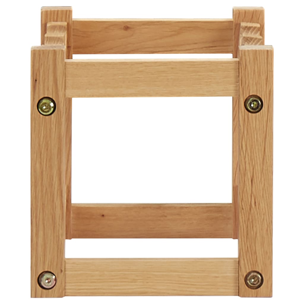 Suport 6 Sticle De Vin, 37 X 21 X 21, Lemn Masiv De Stejar