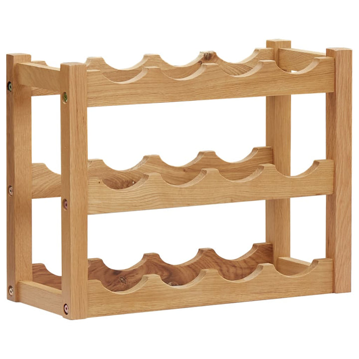 Suport 6 Sticle De Vin, 37 X 21 X 21, Lemn Masiv De Stejar