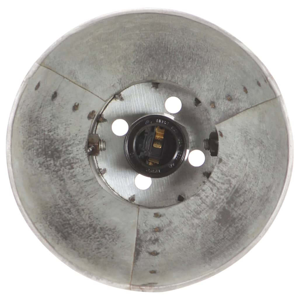 Lampă De Birou Industrială, Argintiu, 58X18X90 Cm, E27, Rotund