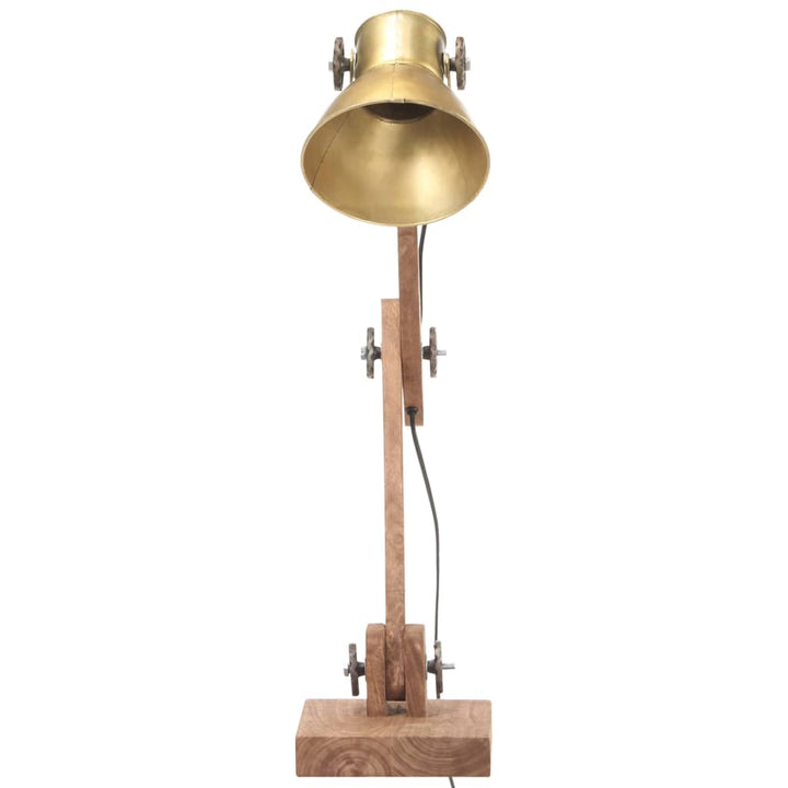 Lampă De Birou Industrială, Alamă, 58X18X90 Cm, E27, Rotund