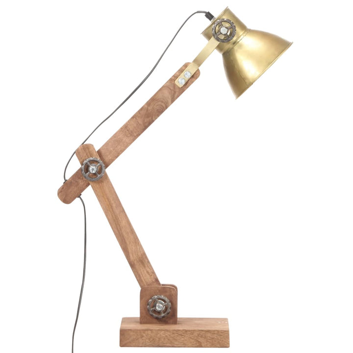 Lampă De Birou Industrială, Alamă, 58X18X90 Cm, E27, Rotund