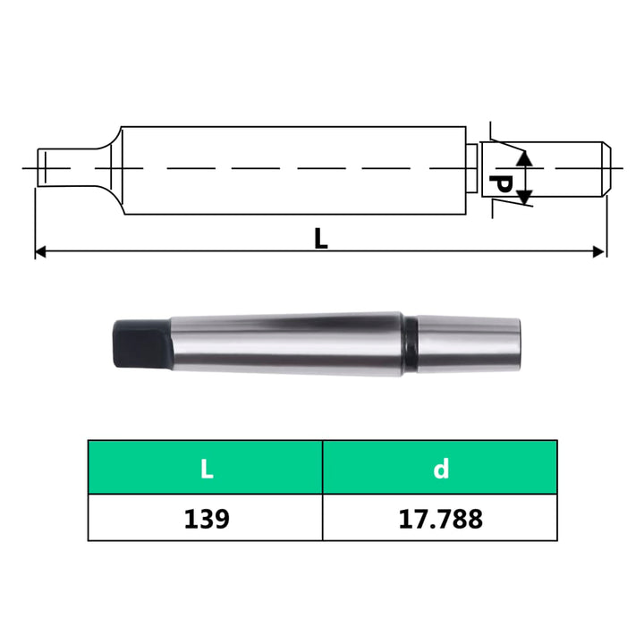 Mandrină Cu Eliberare Rapidă Mt2-B18, Prindere De 16 Mm