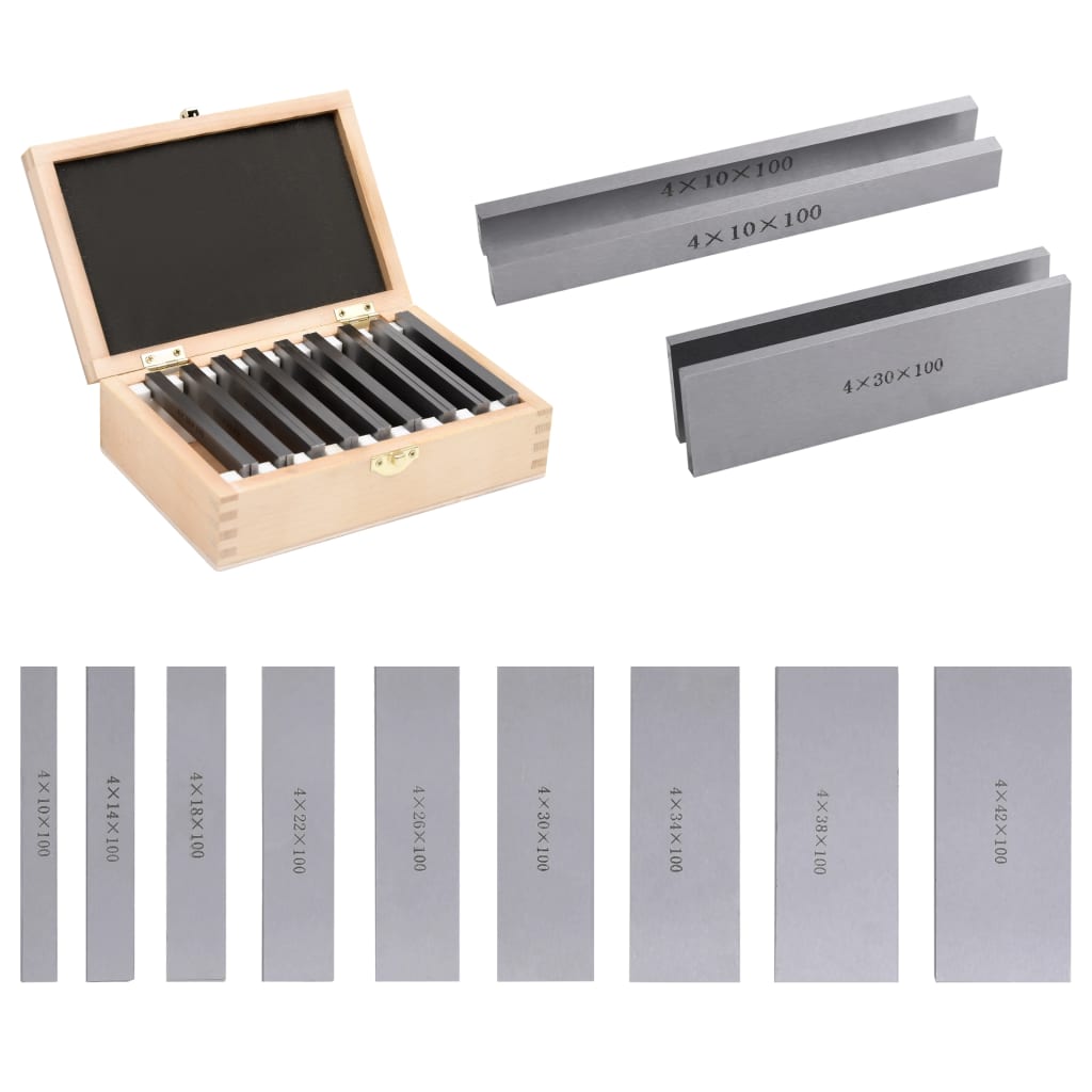 Cale Plan Paralele, , 18 Buc., 10-42 Mm