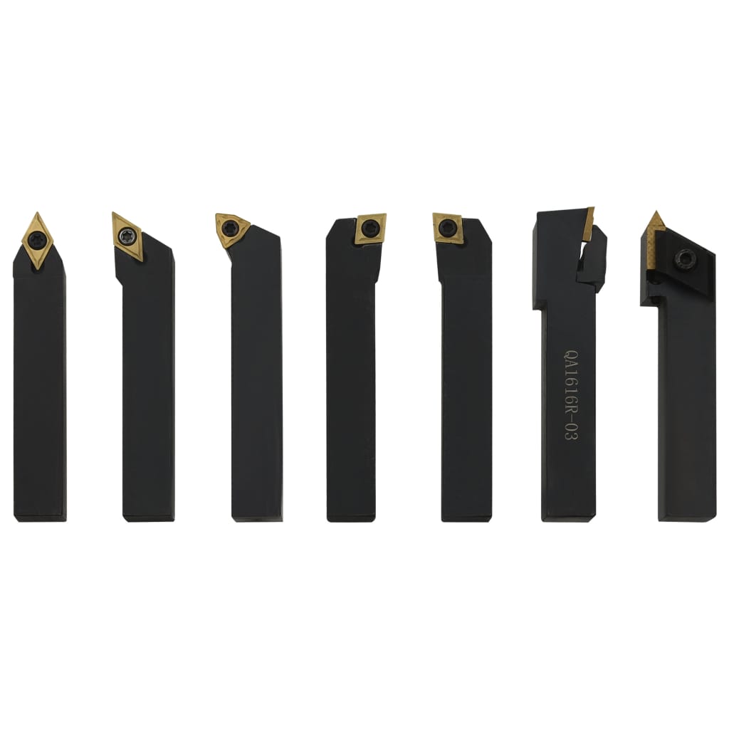 Set Unelte De Strunjire Indexabile, 12 Piese, , 100 Mm