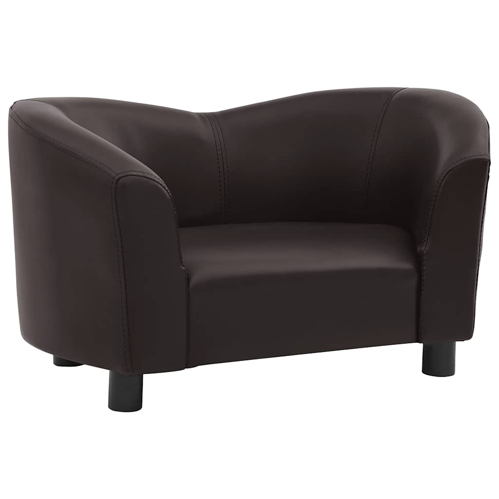 Canapea Pentru Câini, , 67X41X39 Cm, Piele Ecologică