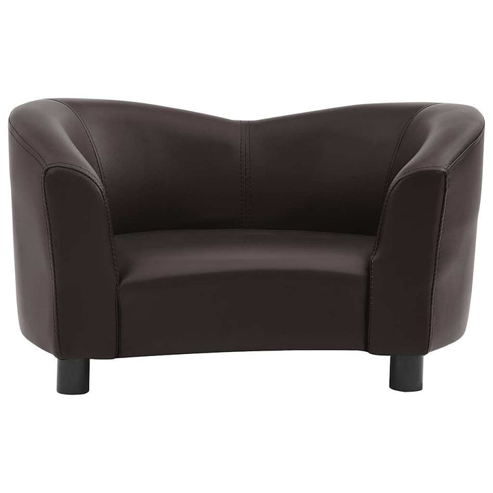 Canapea Pentru Câini, , 67X41X39 Cm, Piele Ecologică