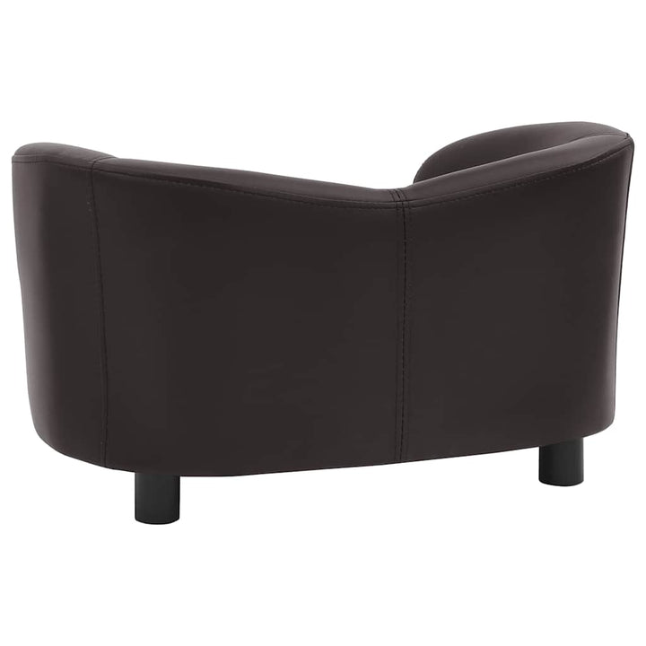 Canapea Pentru Câini, , 67X41X39 Cm, Piele Ecologică