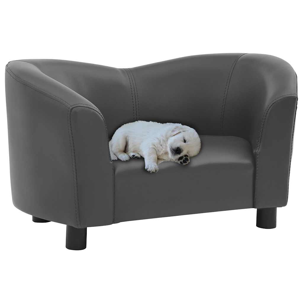 Canapea Pentru Câini, , 67X41X39 Cm, Piele Ecologică