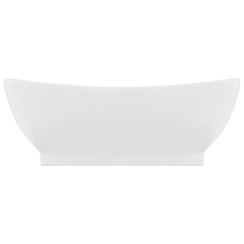 Chiuvetă Lux Cu Preaplin, , 58,5X39 Cm Ceramică, Oval