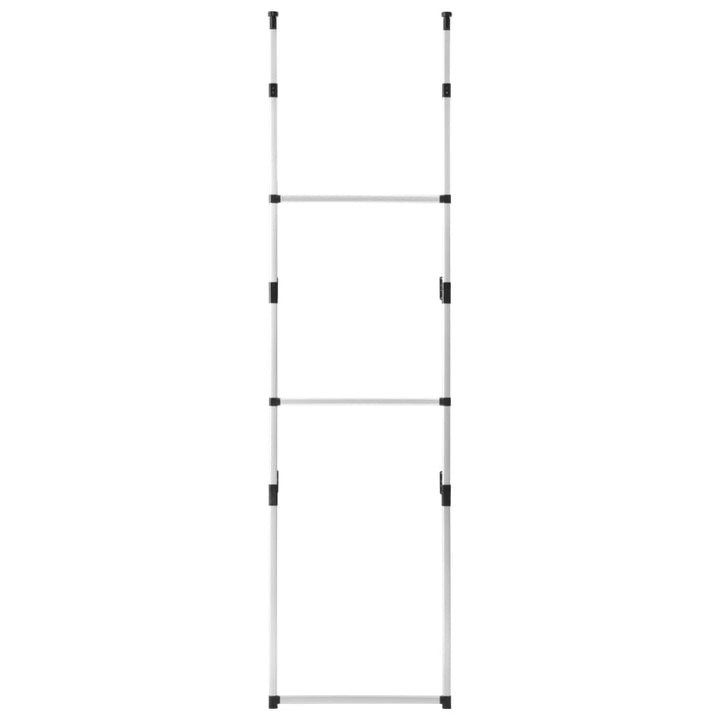 Sistem De Șifonier Telescopic Cu Bare, Aluminiu