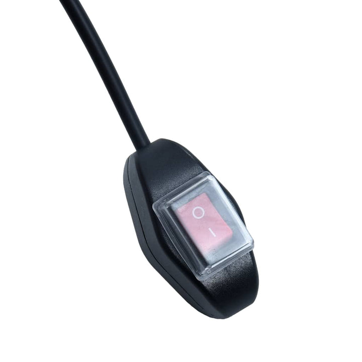 Copertină Retractabilă Manual Cu Led, Albastru/Alb, 350X250 Cm