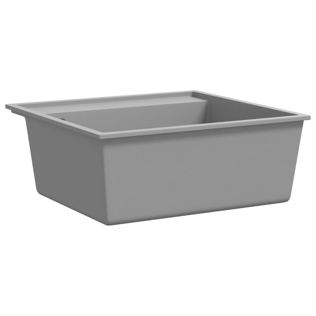 Chiuvetă De Bucătărie Cu Orificiu De Preaplin, , Granit
