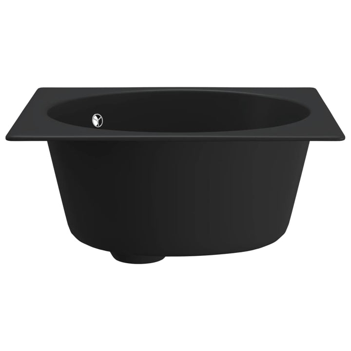 Chiuvetă De Bucătărie Cu Orificiu De Preaplin, , Granit