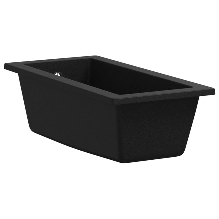 Chiuvetă De Bucătărie Cu Orificiu De Preaplin, , Granit