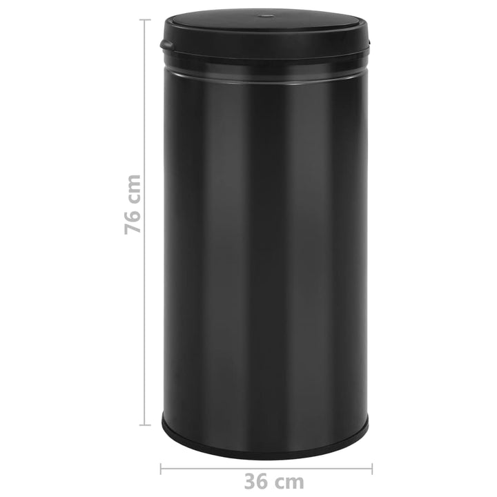 Coș De Gunoi Automat Cu Senzor, , , Oțel Carbon