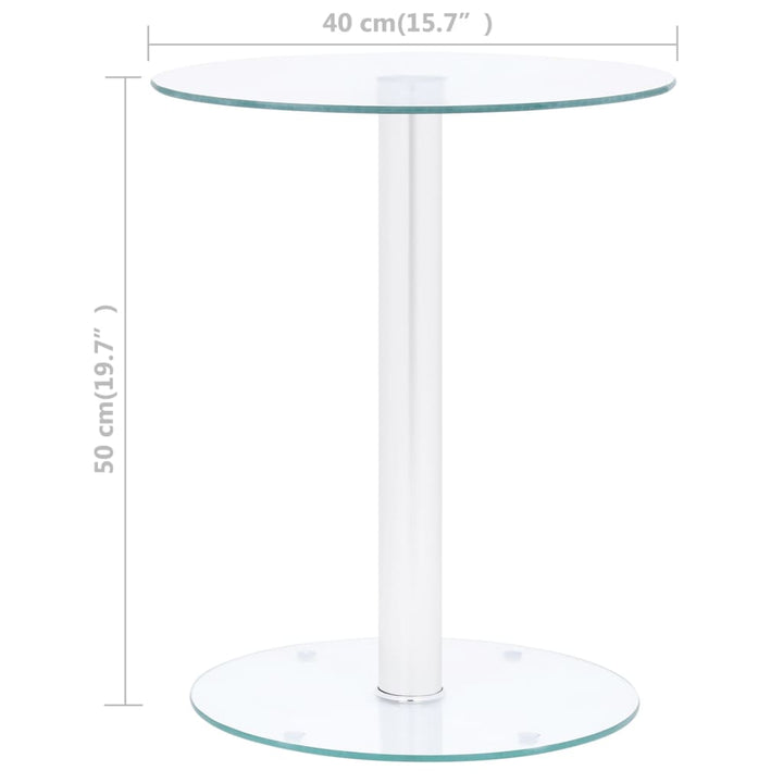 Măsuță De Cafea, , 40 Cm, Sticlă Securizată